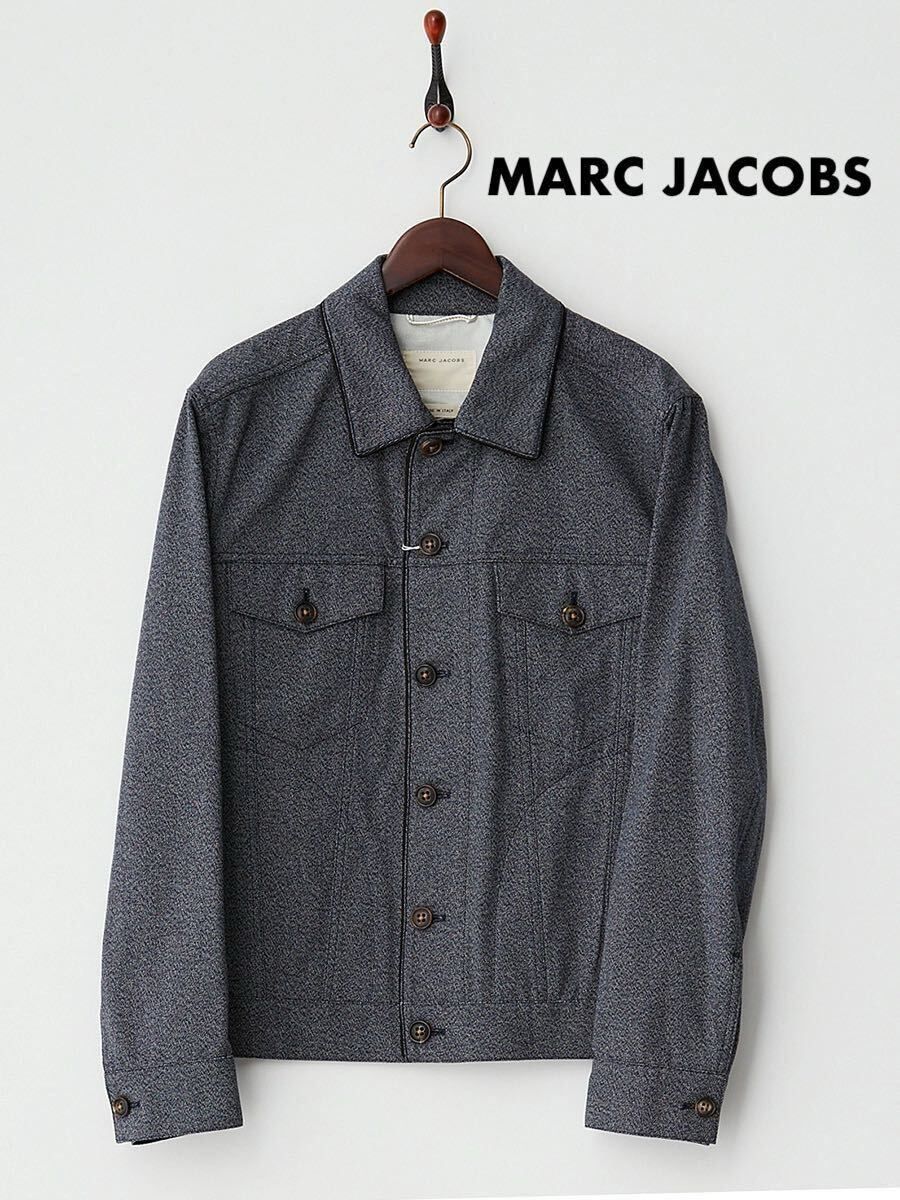 MARC JACOBS/マークジェイコブス ネイビー杢調ブルゾン/メンズ 新品・未使用(ワケあり)】MARC JACOBS マークジェイコブス 希少