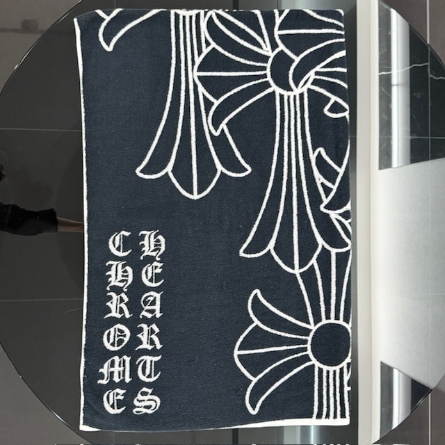 新古品】☆新品 本物☆クロムハーツ ビーチタオル 大判 CHROME HEARTS 