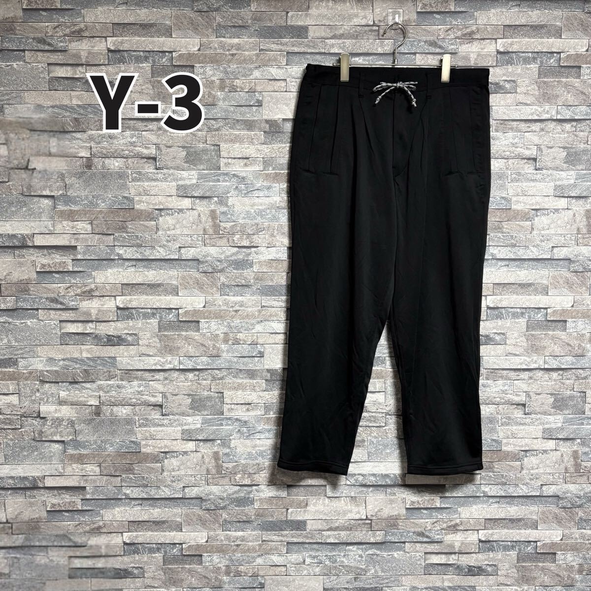 Y-3 20AW CH3 TERRY PANTS BLK/M ワイスリー パンツ ブラック