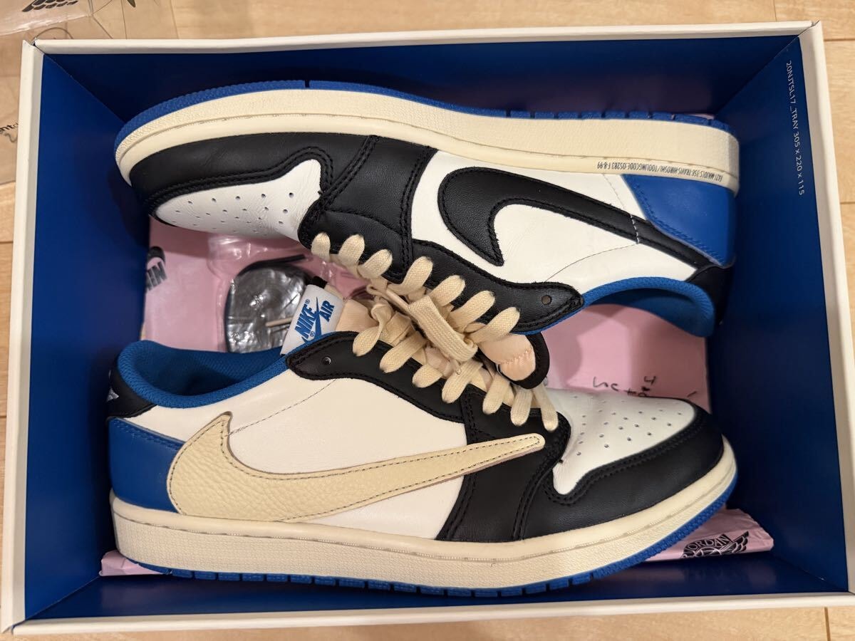 Travis Scott × fragment design × Nike Air Jordan 1 Low OG SP