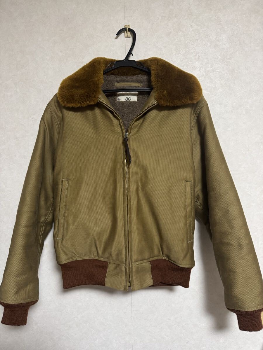 リアルマッコイズ U.S.N Cotton Flight Jacket