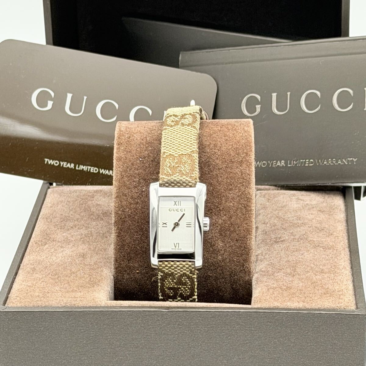 グッチ 腕時計 時計 ステンレススチール Y0014512(1400L) クオーツ レディース 1年保証 GUCCI  中古 GUCCI（グッチ） [中古] 1400L バングルウォッチ クォーツ ステンレス