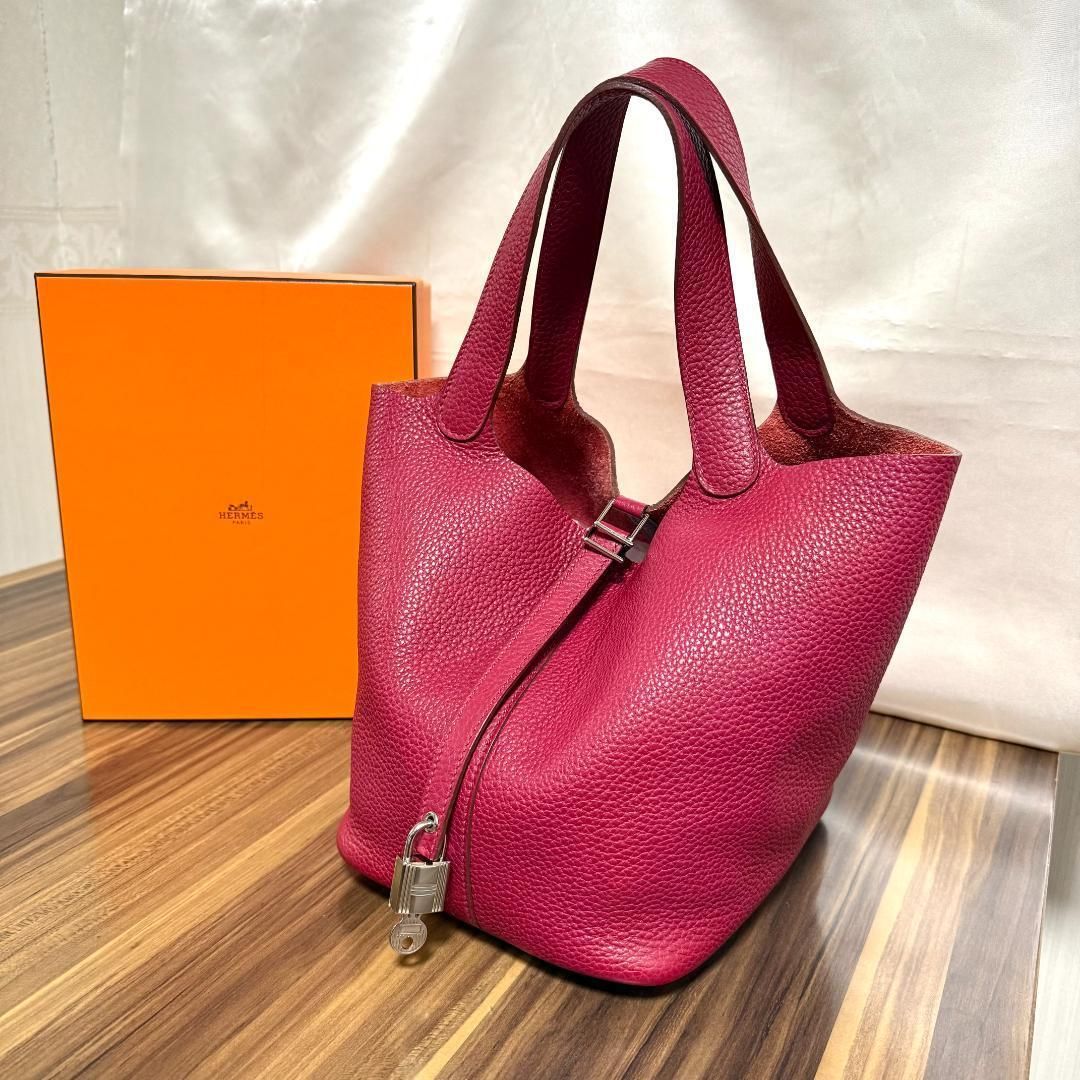 ★正規品 極美品★HERMES エルメス バッグ ピコタンロックMM □O刻印