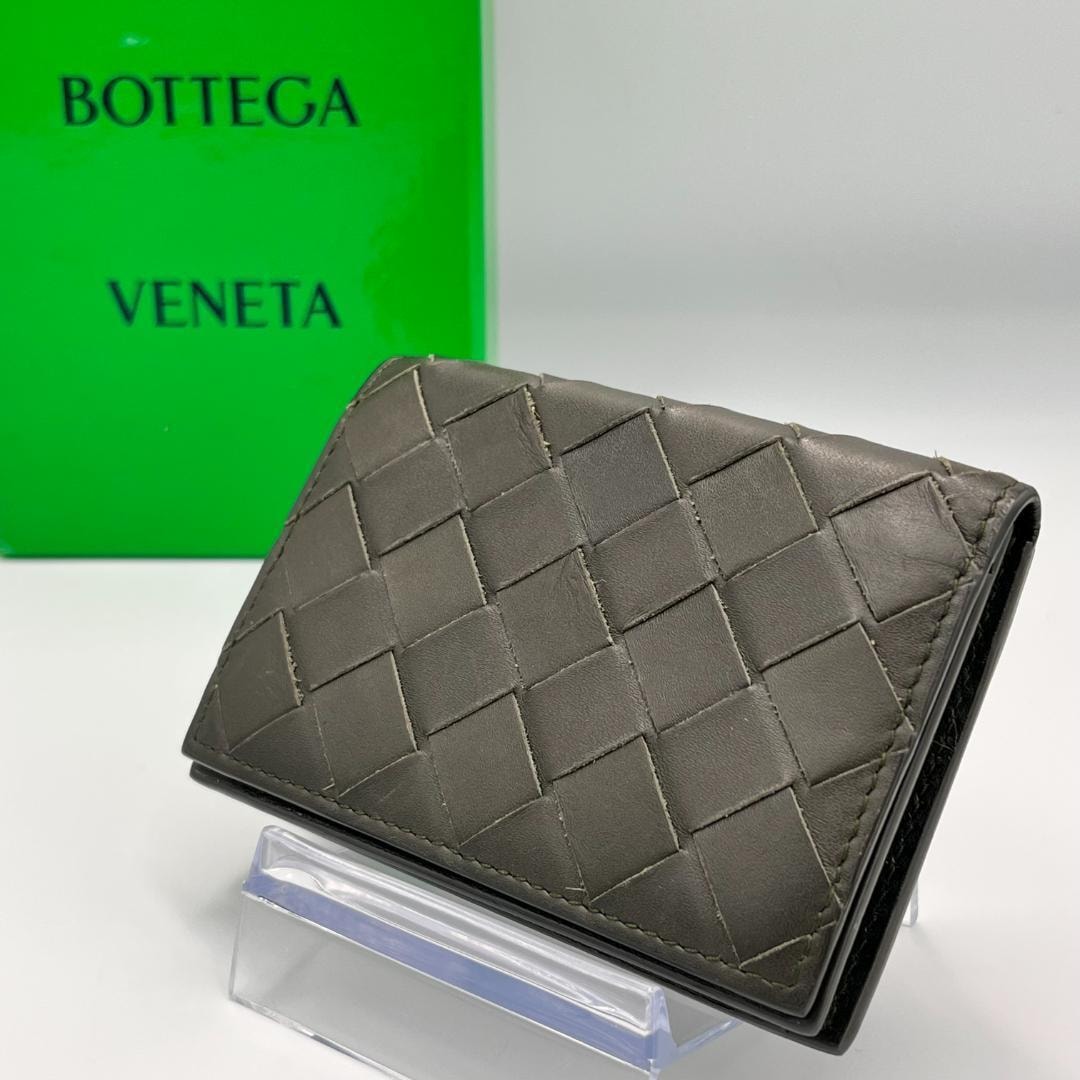 BOTTEGA VENETA ボッテガヴェネタ 名刺入 イントレチャート ビジネスカードケース