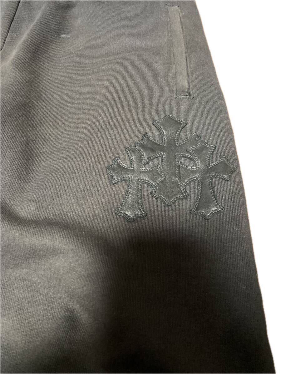 JPタグ M Y NOT セメタリー クロスパッチ　パッチ　スウェットパンツ　黒　クロムハーツ　国内正規品　JPタグ　スクロールラベル
