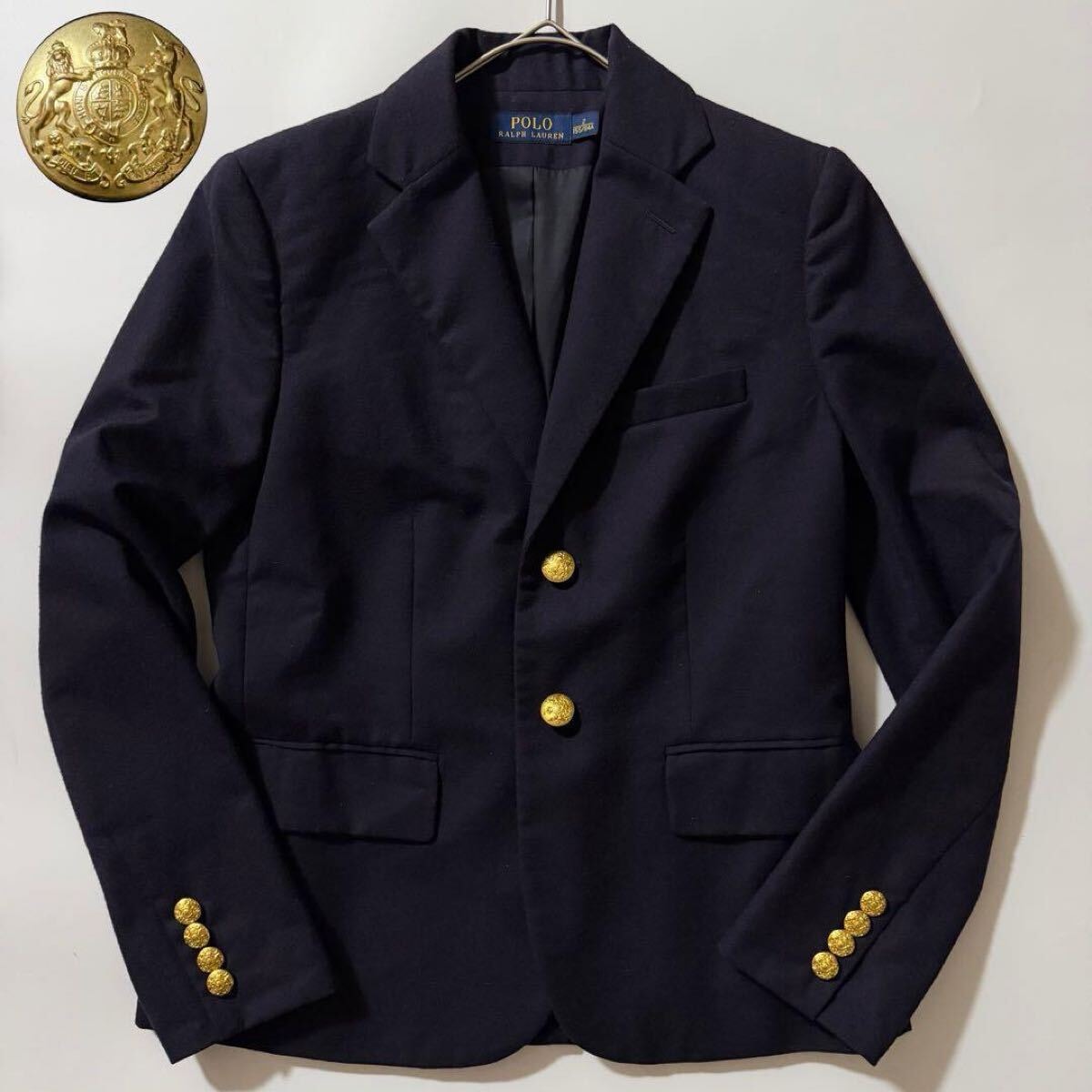 B (目立った傷や汚れなし)】Polo Ralph Lauren ポロラルフローレン 紺