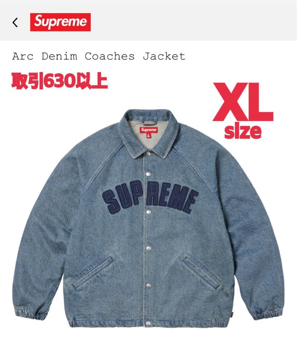 新品・未使用(ワケあり)】Supreme Arc Denim Coaches Jacket
