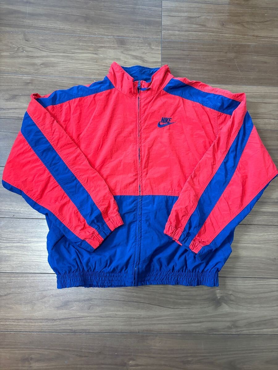 ナイキ　トラックジャケット　古着　size M 