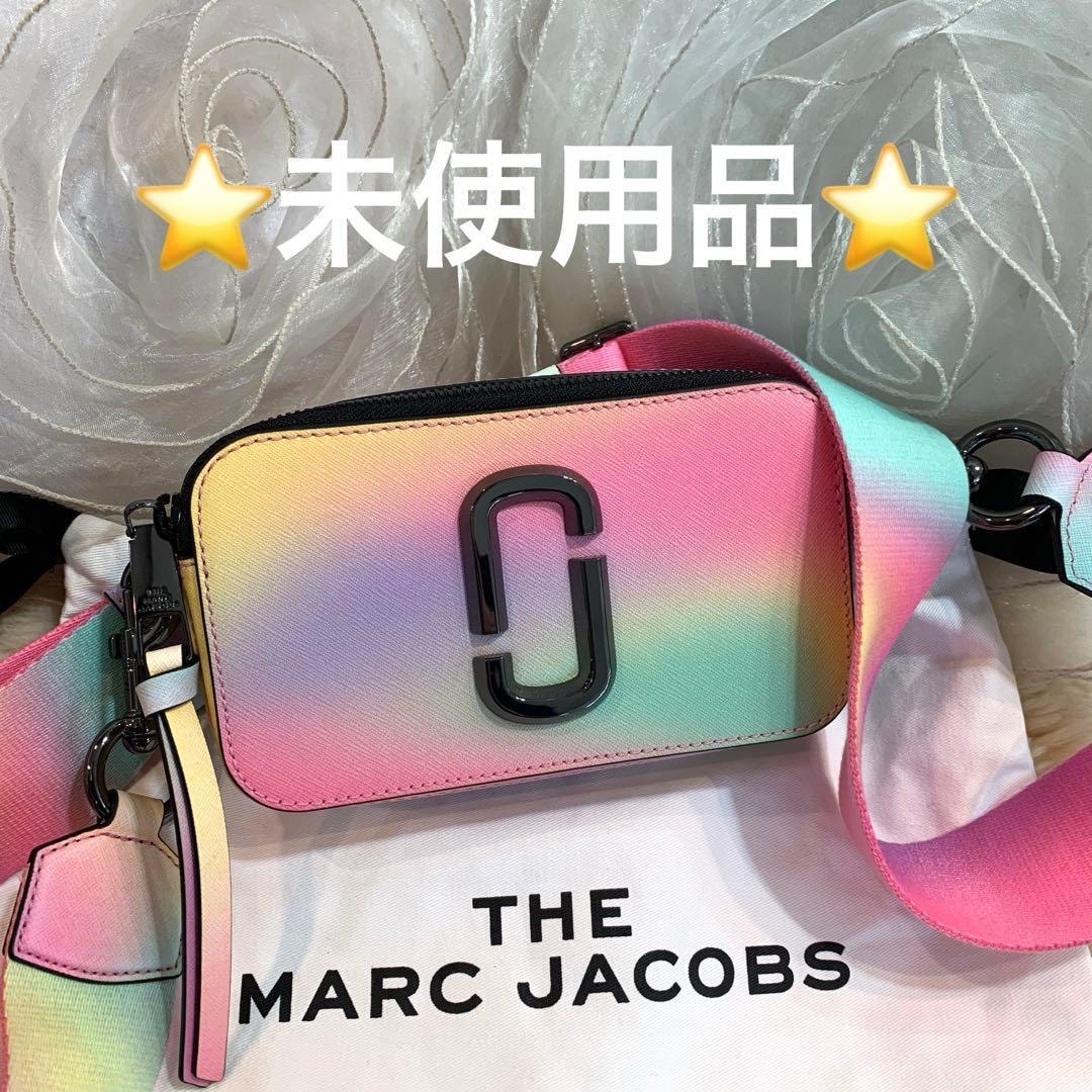 ☆未使用品☆MARC JACOBS スナップショット ミニショルダー レインボー