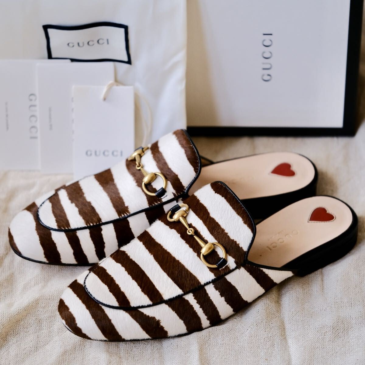 B (目立った傷や汚れなし)】GUCCI グッチ ホースビット サンダル 37