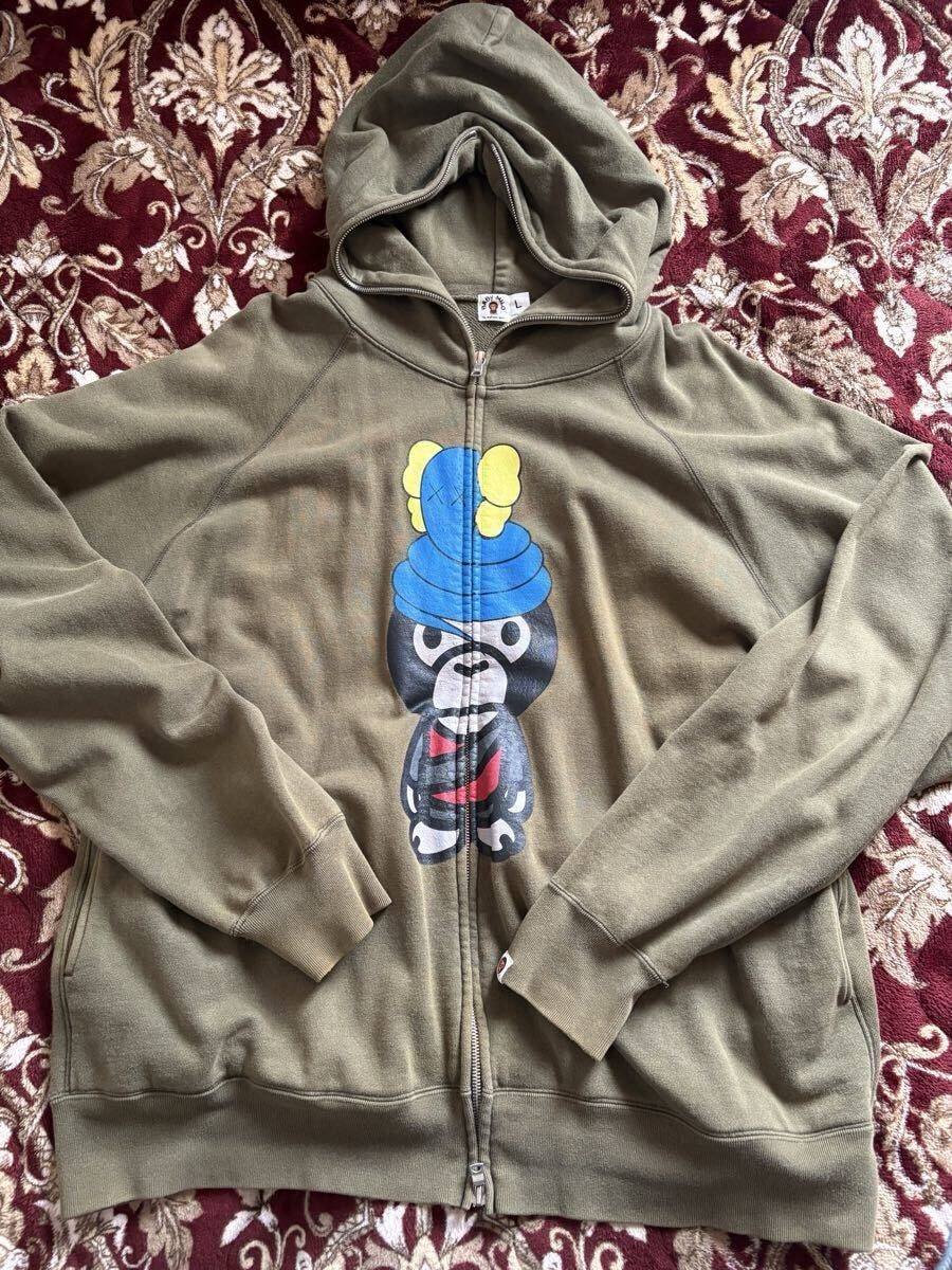 A BATHING APE ABC Camo Crochet Relaxed Fit Shark Full Zip Hoodie