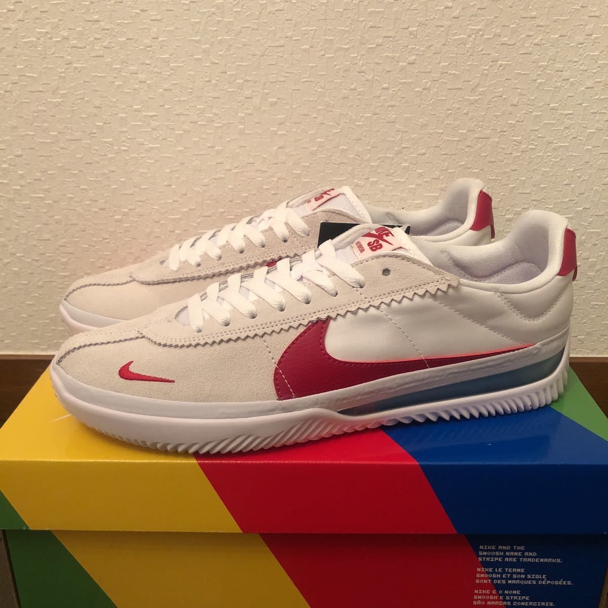 新品・未使用(ワケあり)】NIKE SB ナイキ BRSB 28cm ホワイト