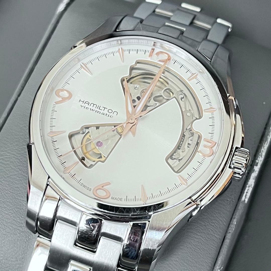 【美品】HAMILTON ハミルトン ジャズマスター オープンハート 自動巻き
