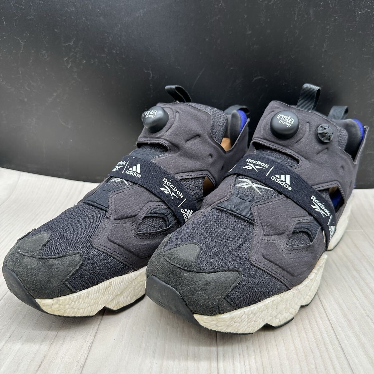 【Reebok】リーボック adidas コラボ ポンプフューリー ブラック