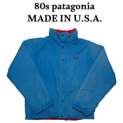 D (傷や汚れあり)】80s patagonia USA製 シェルドシンチラ D (傷や汚れあり)】80s patagonia USA製 シェルドシンチラ