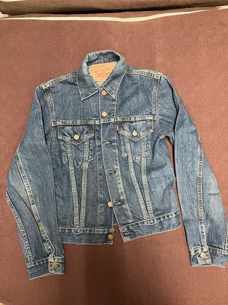 バレンシア製　555 リーバイス　lVC サイズ36 70505 ヴィンテージ リーバイス デニムジャケット s USA製 Levi 90s ヴィンテージ 3rd
