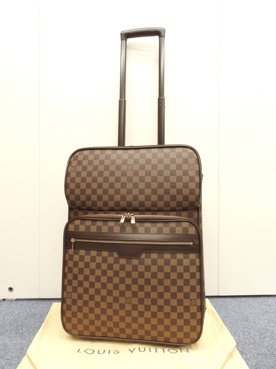 D (傷や汚れあり)】ルイ・ヴィトンカイサ・ホーボー ダミエ N41556