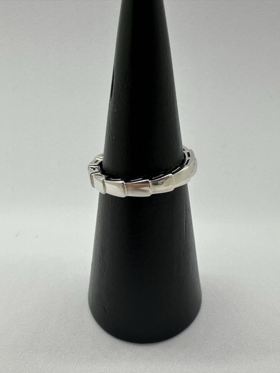 ブルガリ　セルペンティ ヴァイパー リング　18kホワイトゴールド 指輪