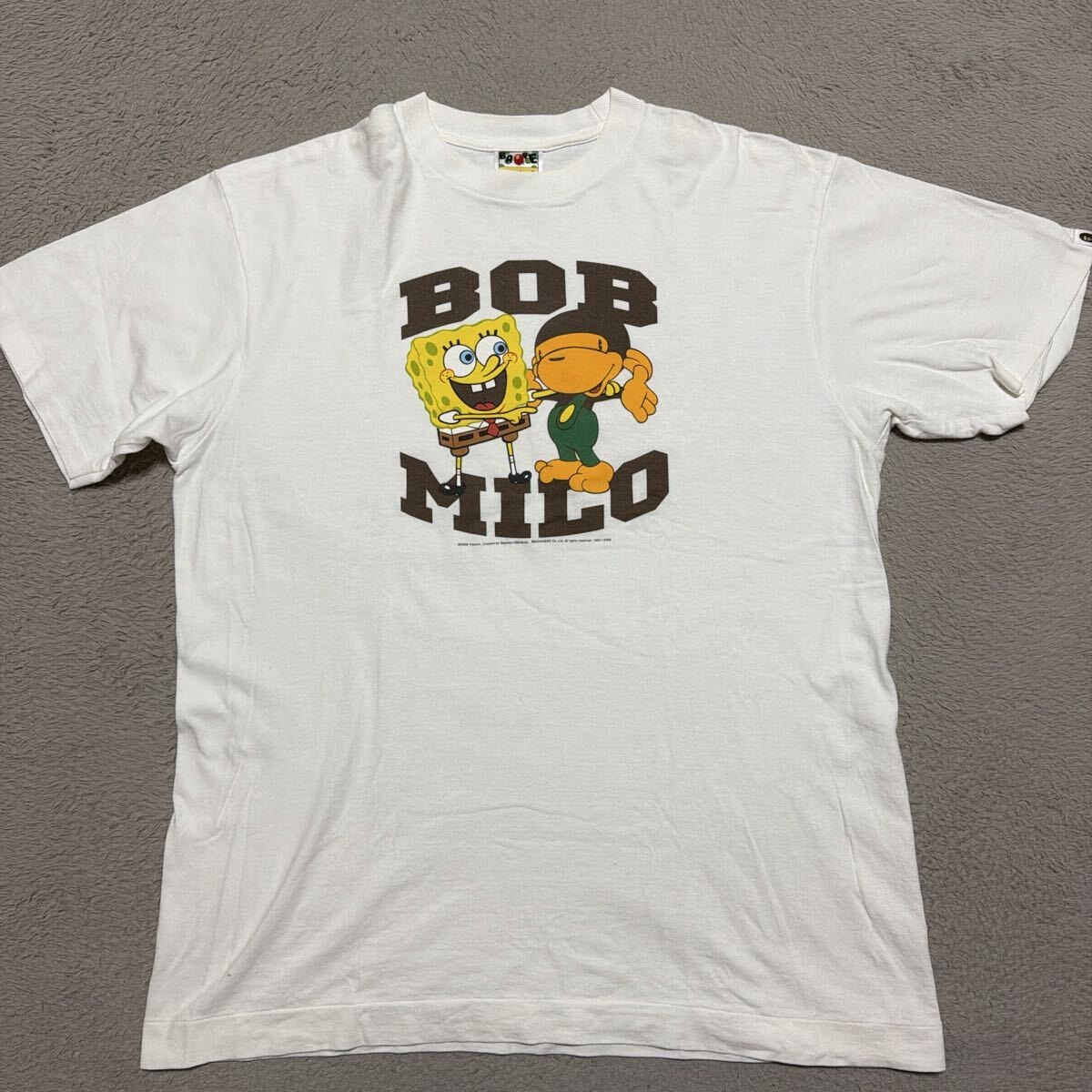 BAPE X HELLO KITTY COLLEGE MINI TEE Mサイズ BAPE X HELLO KITTY 】COLLEGE MINI TEE | bape.com