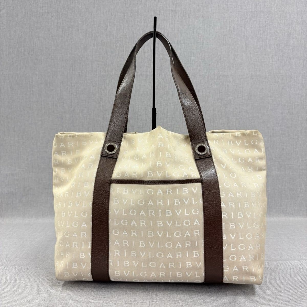 D (傷や汚れあり)】BVLGARI ブルガリ ロゴマニア ビーゼロワン