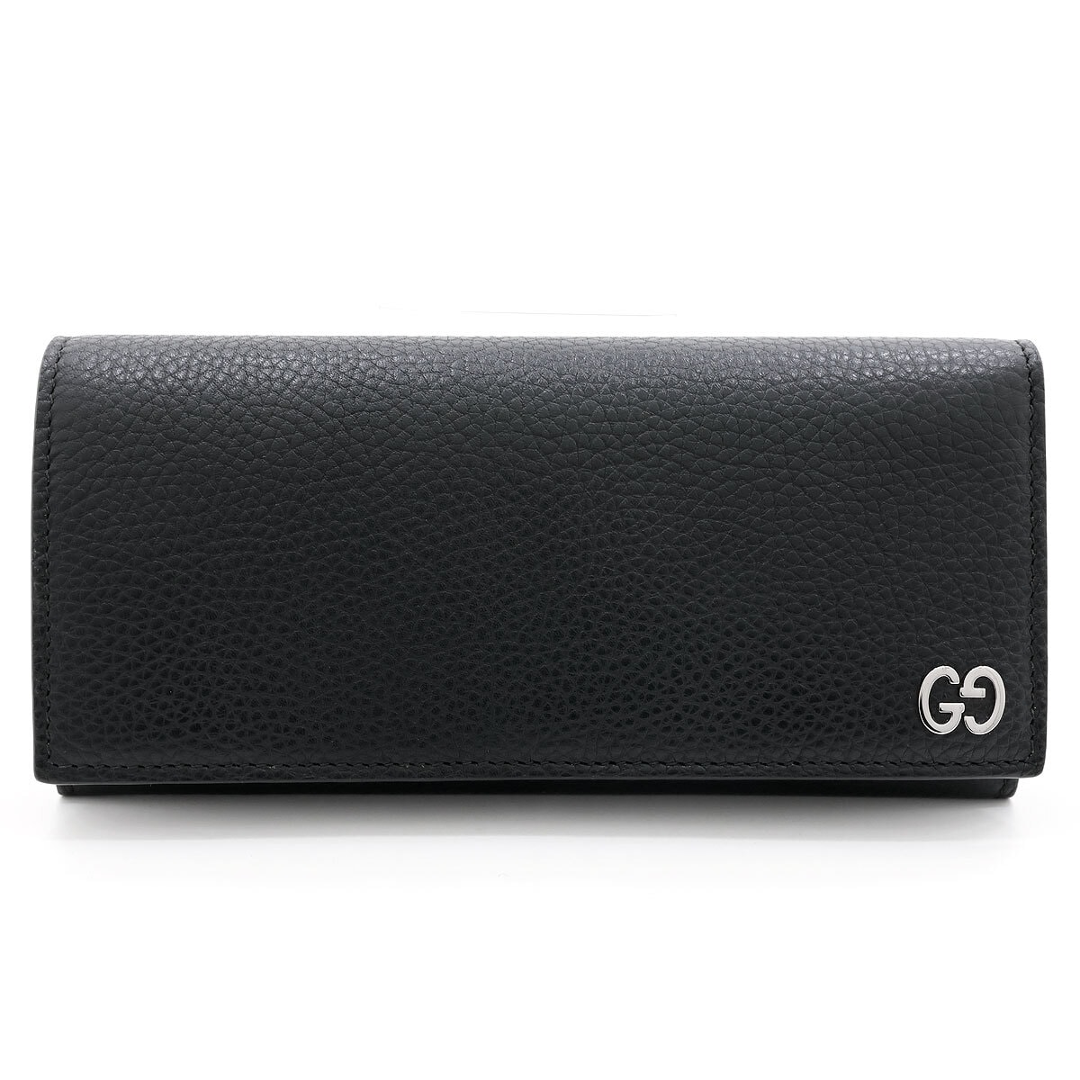 中古 グッチ GUCCI 長財布 ドリアン ウォレット DORIAN 481727 ブラック レザー イタリア製 メンズ ロングウォレット カーフ 黒 革財布