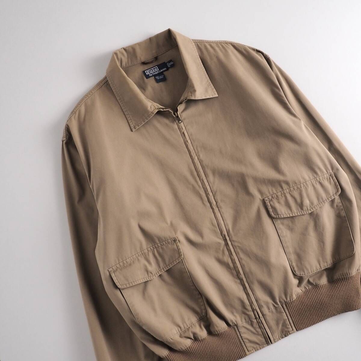 ラルフローレン　Ralph Lauren　希少　スイングトップ　A-2型　べージュ　メンズ　美品
