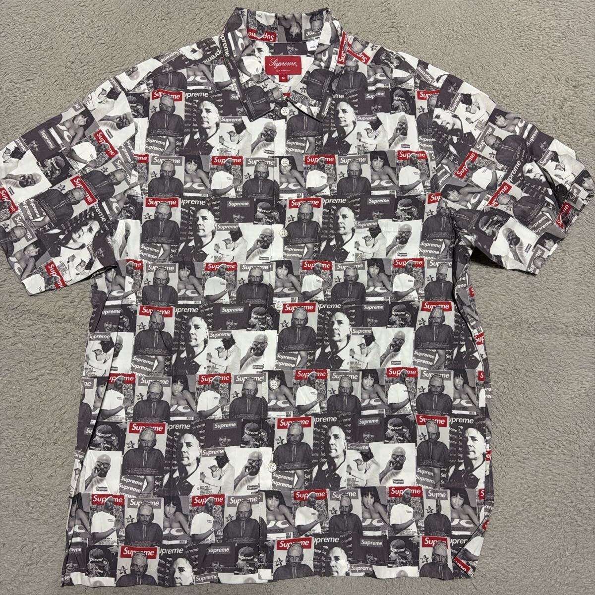 H&M x Glenn Martens Foil Flannel Overshirt 