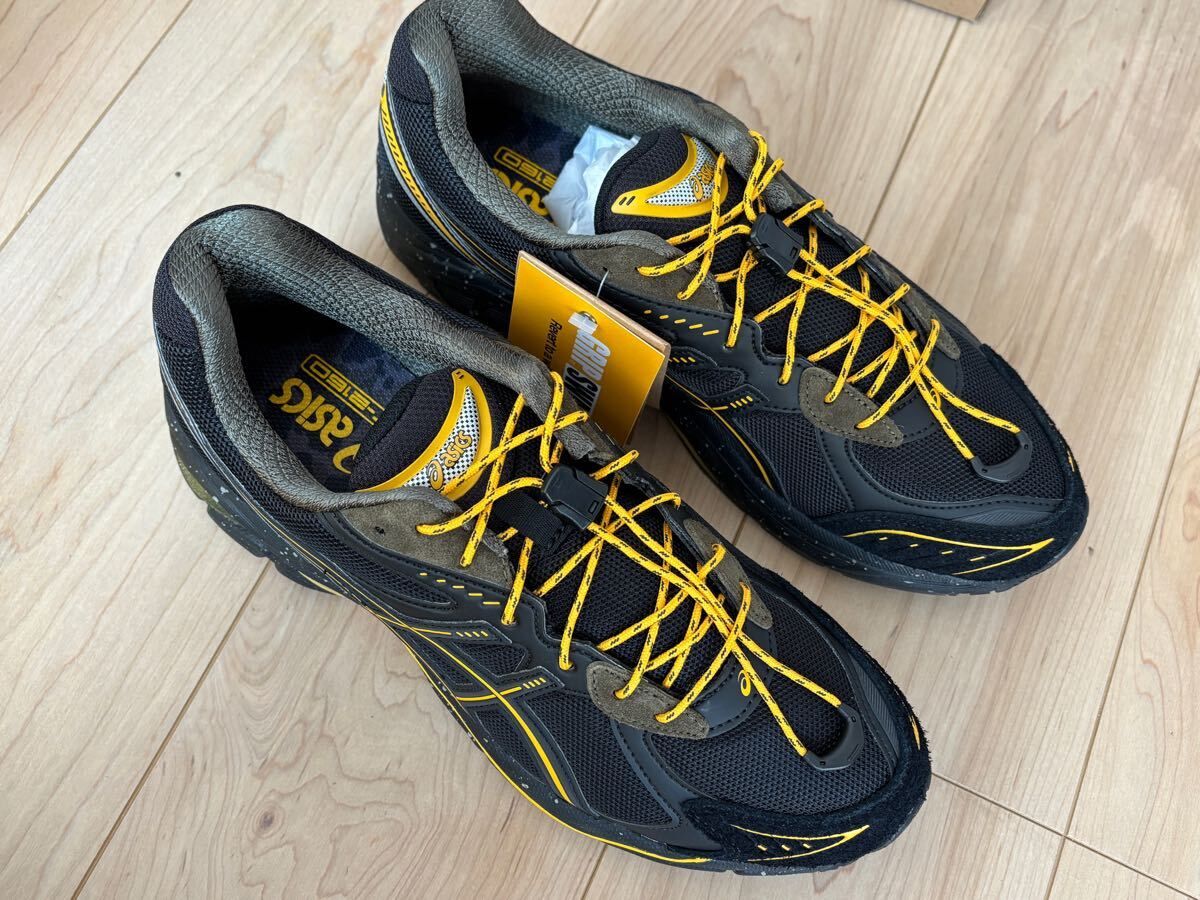 asics×atmos×GRIPSWANY GT-2160 27.0cm ブラック イエロー アシックス アトモス グリップスワニー アシックス スニーカー