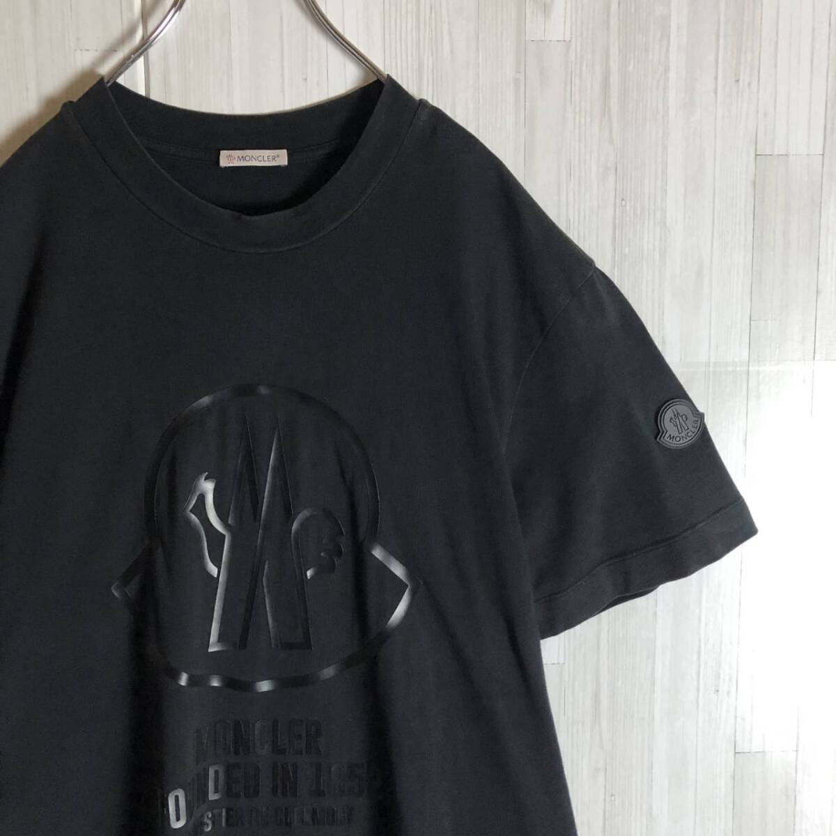 B (目立った傷や汚れなし)】美品 モンクレール ドクロ スカル T