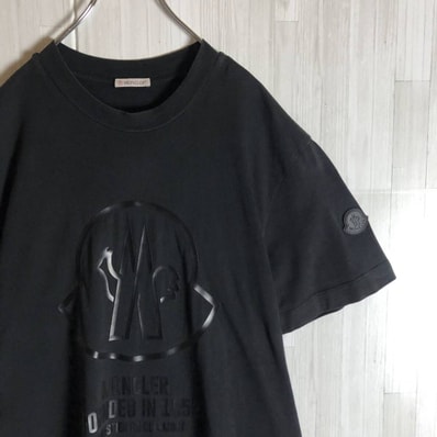 B (目立った傷や汚れなし)】美品 モンクレール ドクロ スカル T B (目立った傷や汚れなし)】美品 モンクレール ドクロ スカル T