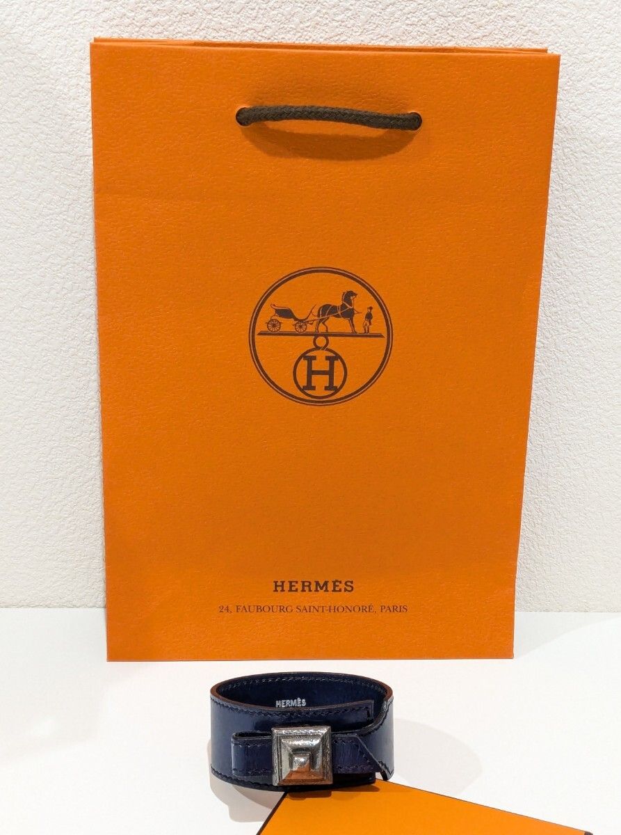 HERMES トゥアレグ アルテミス ブレスレット マルジェラ期 バングル エルメス
