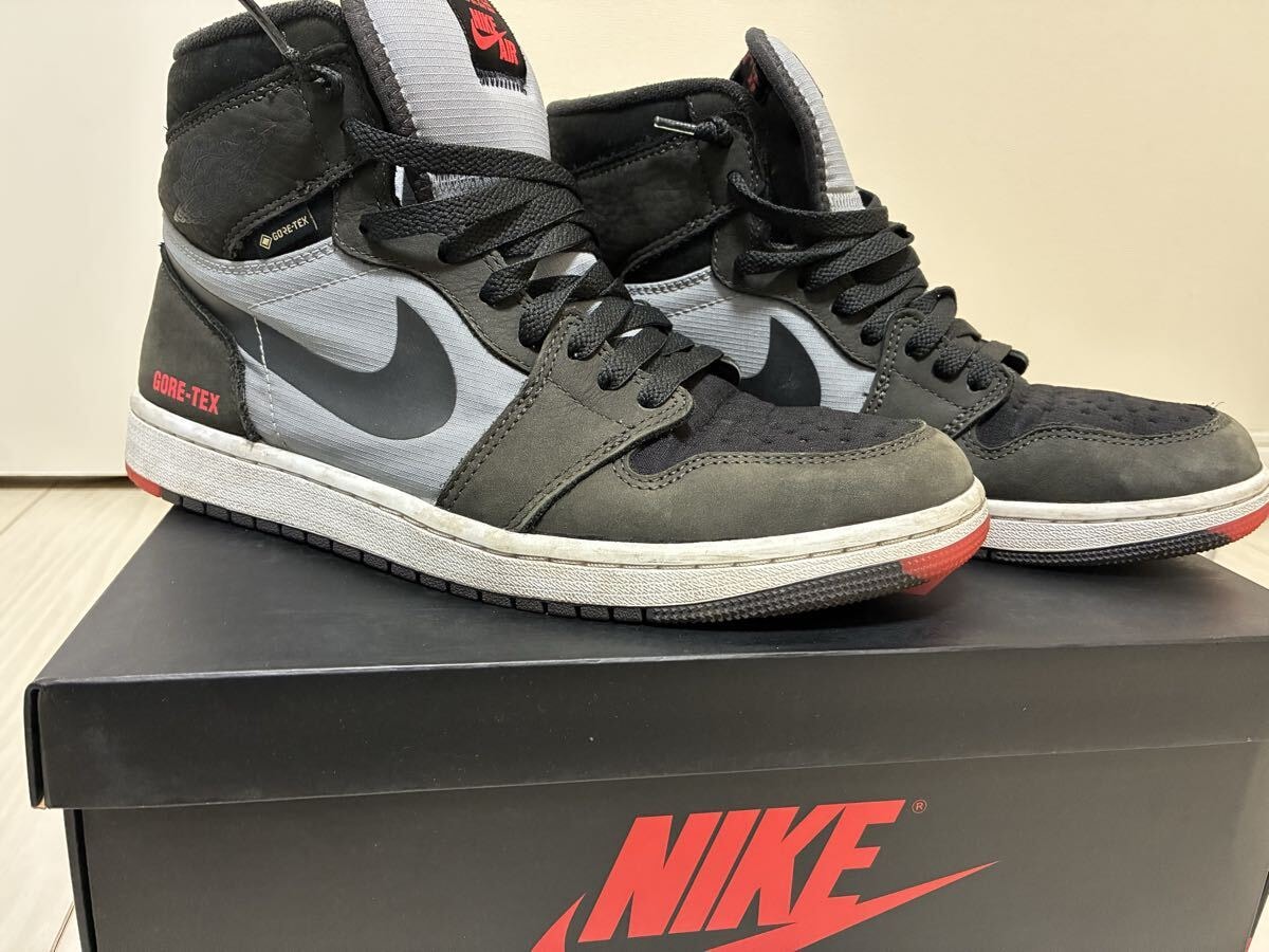 A (未使用に近い)】未使用に近い NIKE Air Jordan1 Low ブラウン 