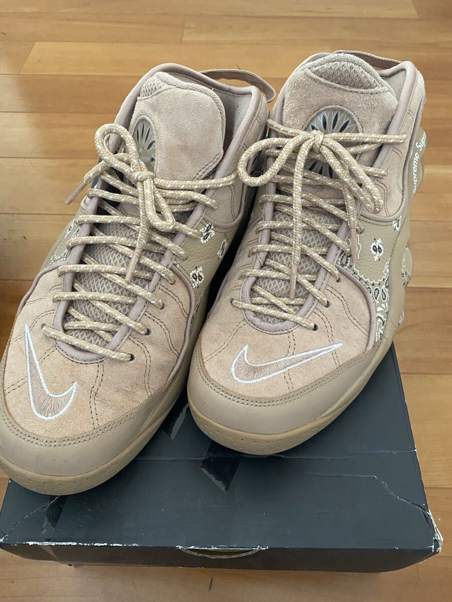 シュプリーム × ナイキ エアズームフライト95 SP "ヘンプ/ホワイト"