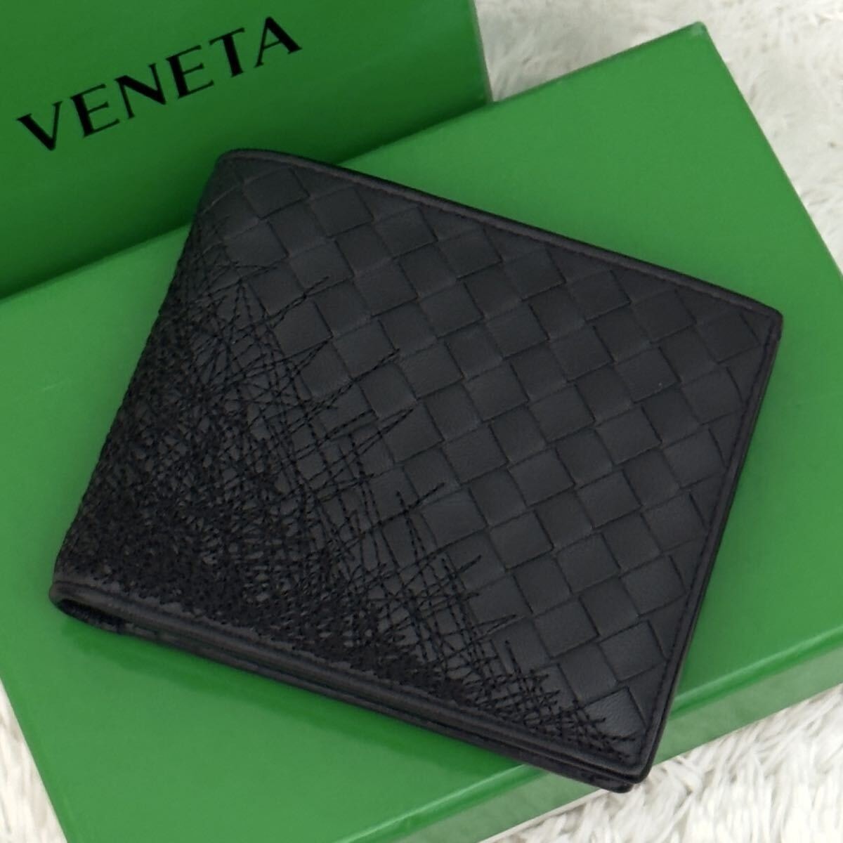 A (未使用に近い)】☆新品級☆RFID内蔵 BOTTEGA VENETA ボッテガ