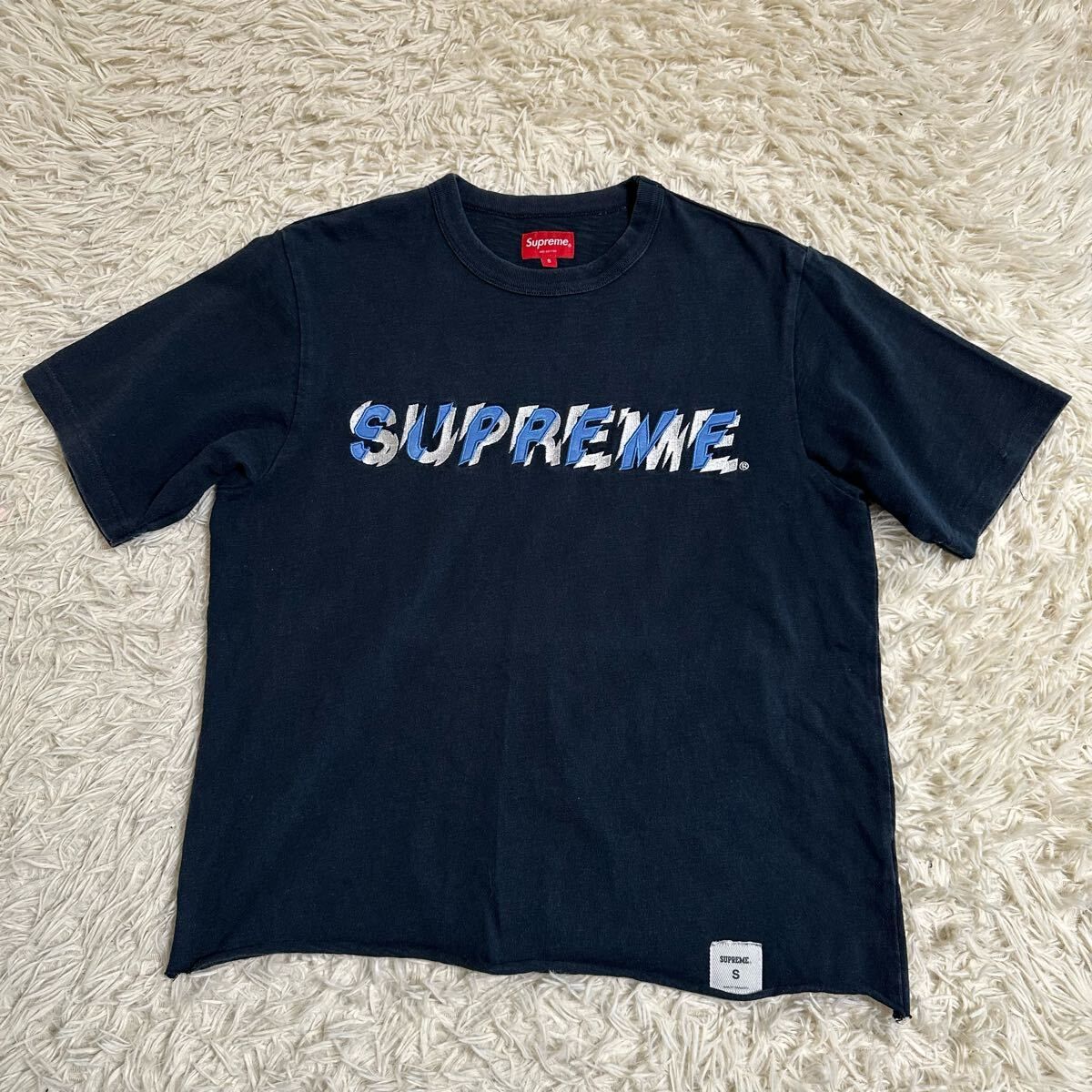 【Supreme】シュプリーム Tシャツ 半袖 刺繍 ワッペン