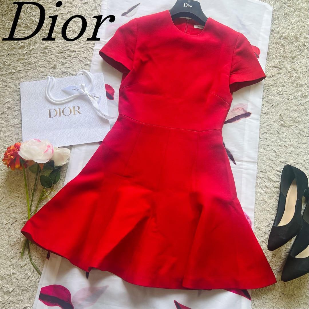 目立った傷や汚れなし】【美品】Christian Dior フレア