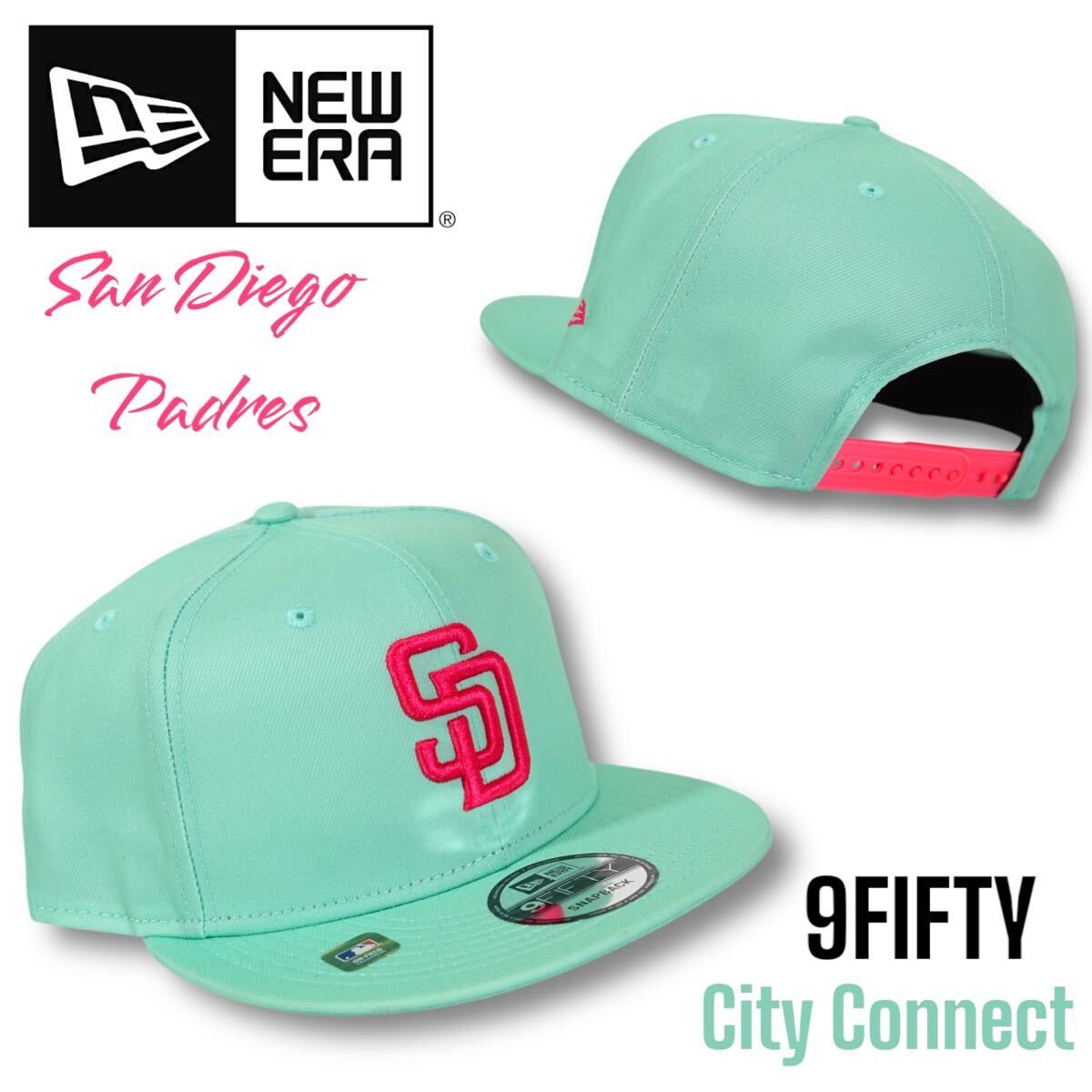 NEWERA San Diego Padres 9FIFTY City Connect Cap ニューエラ　シティコネクト　サンディエゴ　パドレス　ダルビッシュ有　