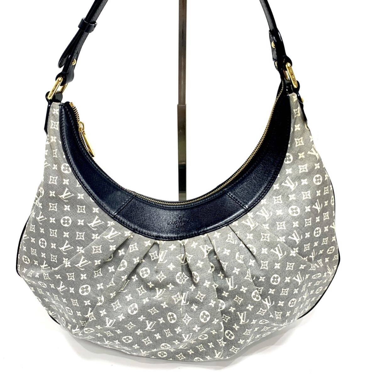 LOUIS VUITTON ルイヴィトン モノグラムデニムショルダーバッグ