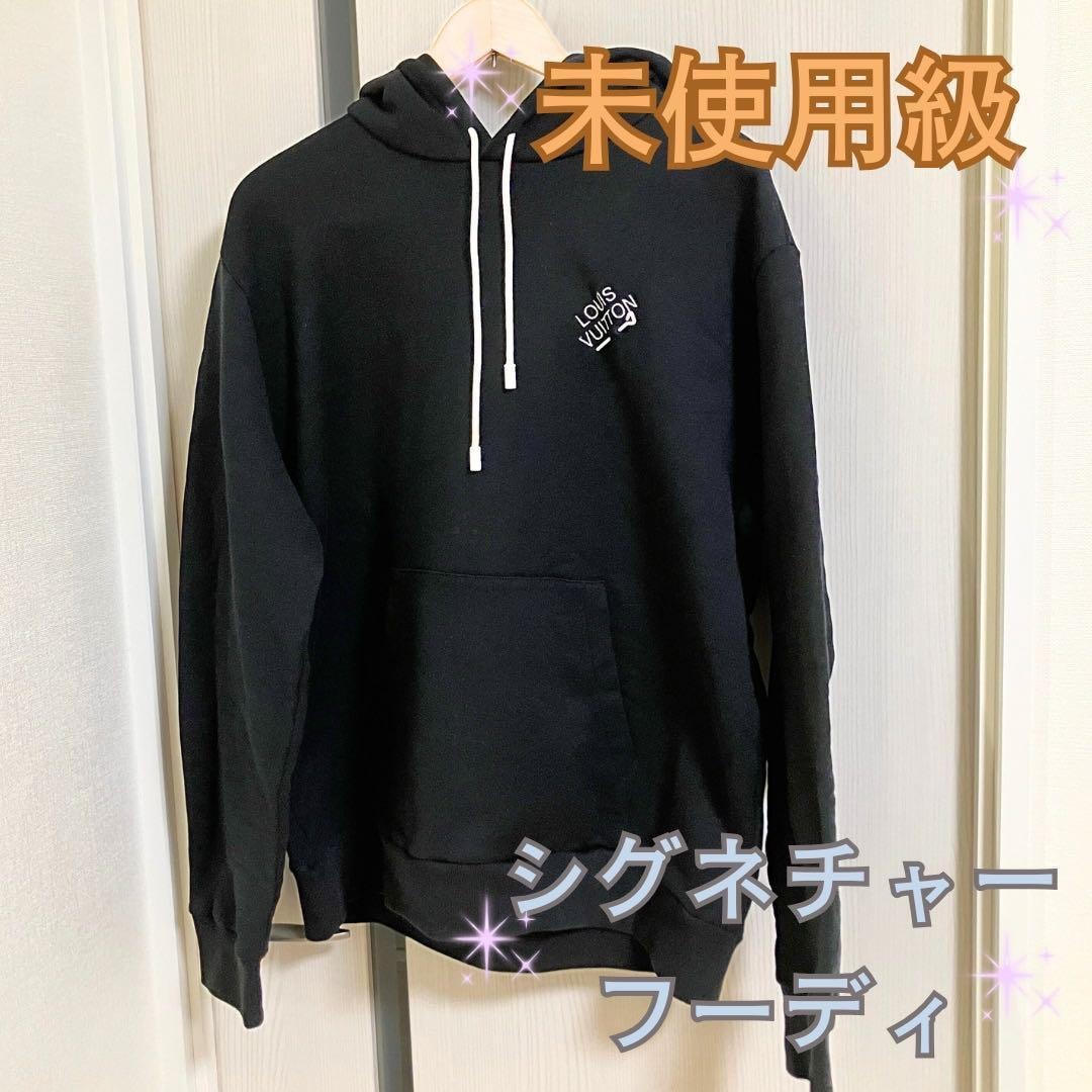 ルイヴィトン シグネチャーフーディウィズエンブロイダリー XLサイズ 入手困難