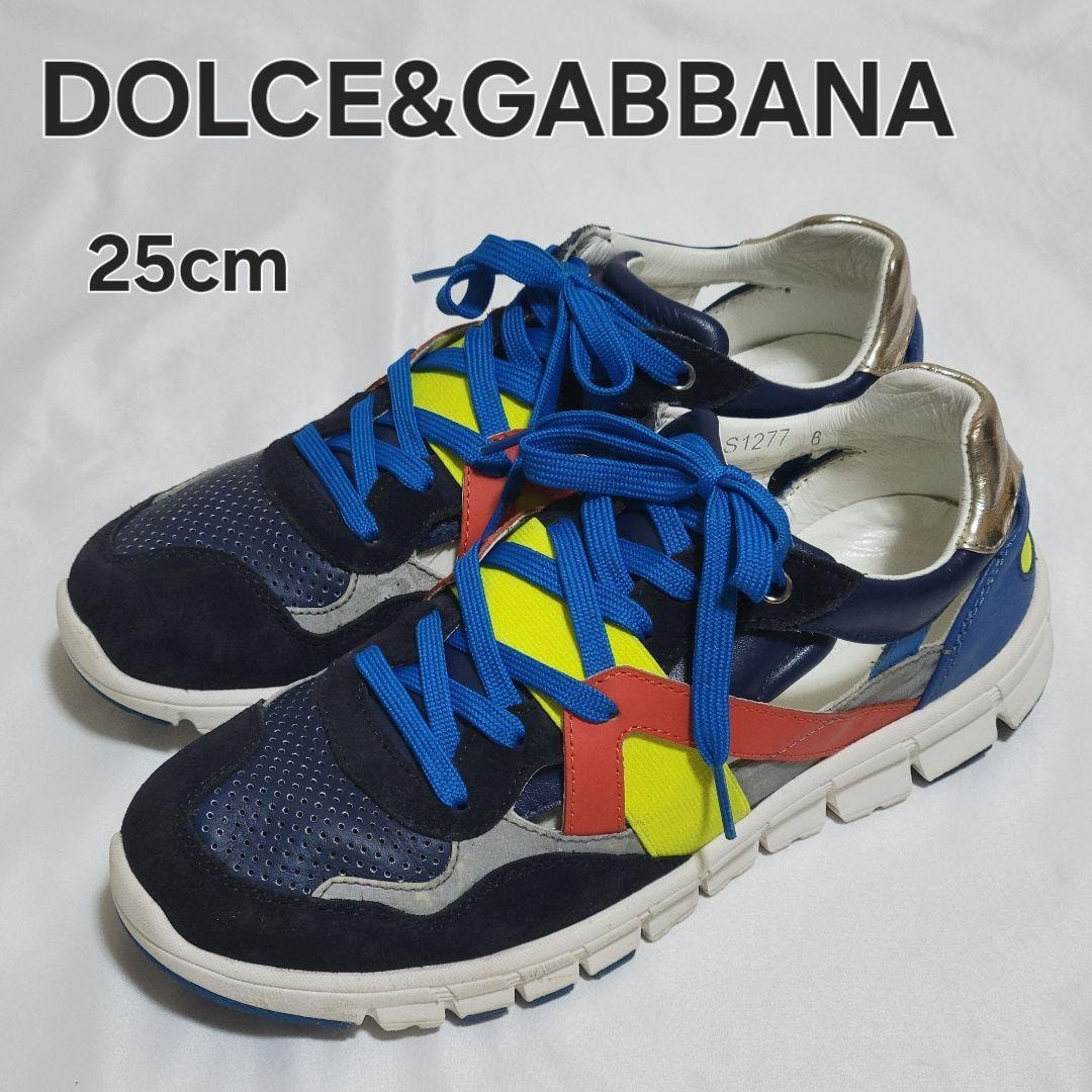 DOLCE&GABBANA ドルチェ&ガッバーナ スニーカー 25cm 