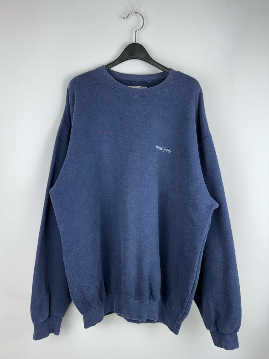 KENZO JEANS 80's 90's 北斎タグ オーバーサイズ スウェット