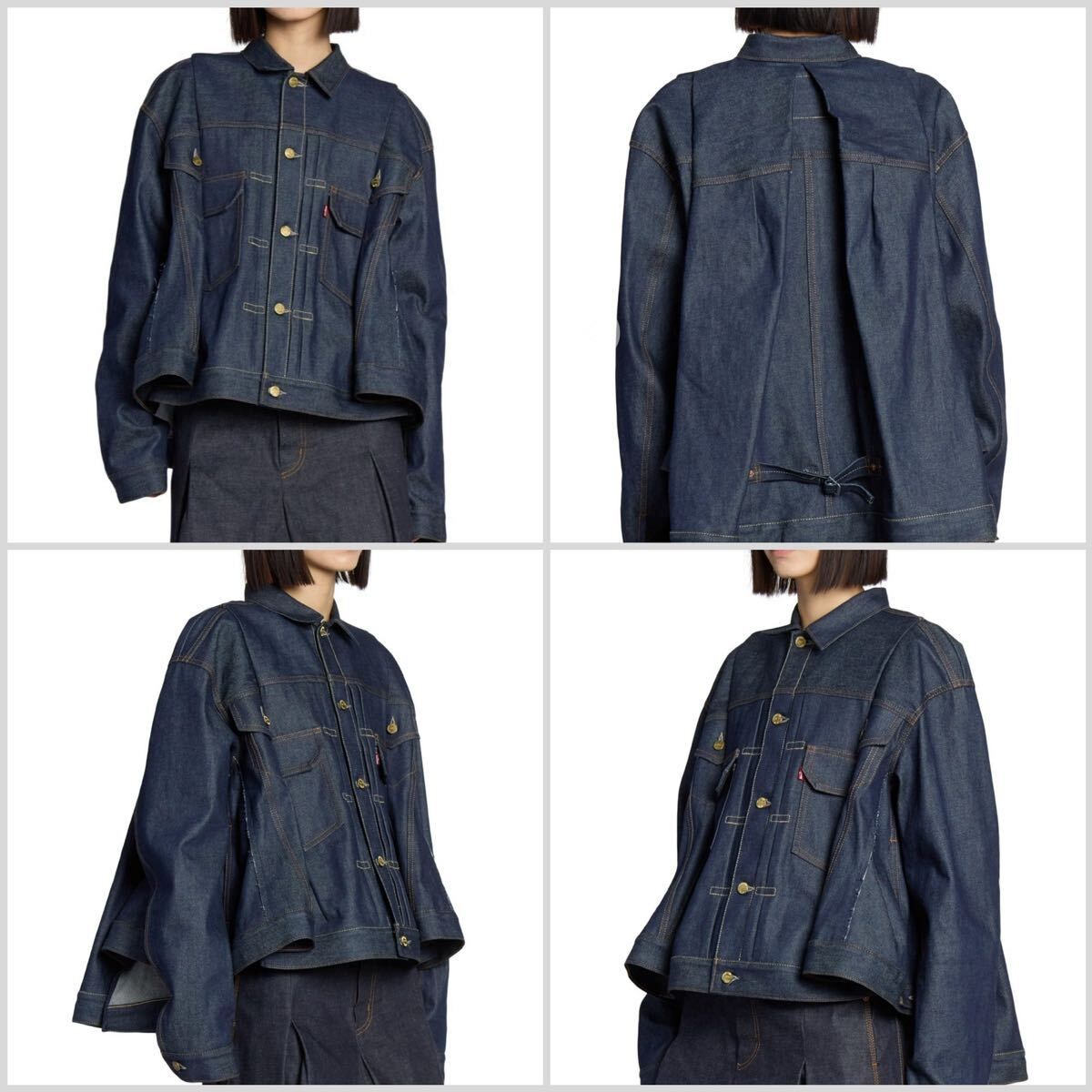 新品未使用 Levi's x sacai Women'sDenim Jacket size2