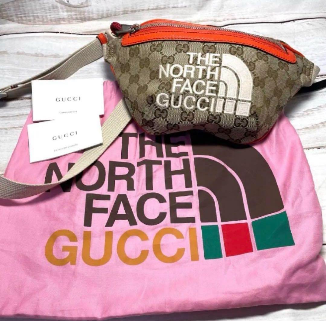 新品・未使用(ワケあり)】【未使用・新品】GUCCI × THE NORTH FACE