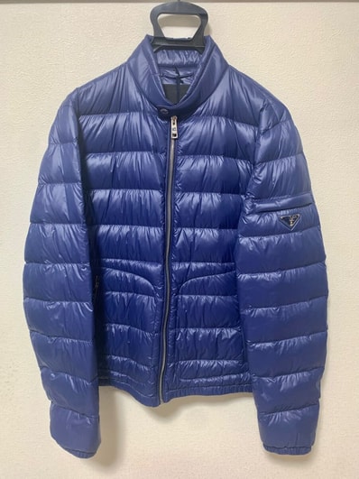 B (目立った傷や汚れなし)】186005 PRADA プラダ ジャケット M モス B (目立った傷や汚れなし)】186005 PRADA プラダ ジャケット M モス