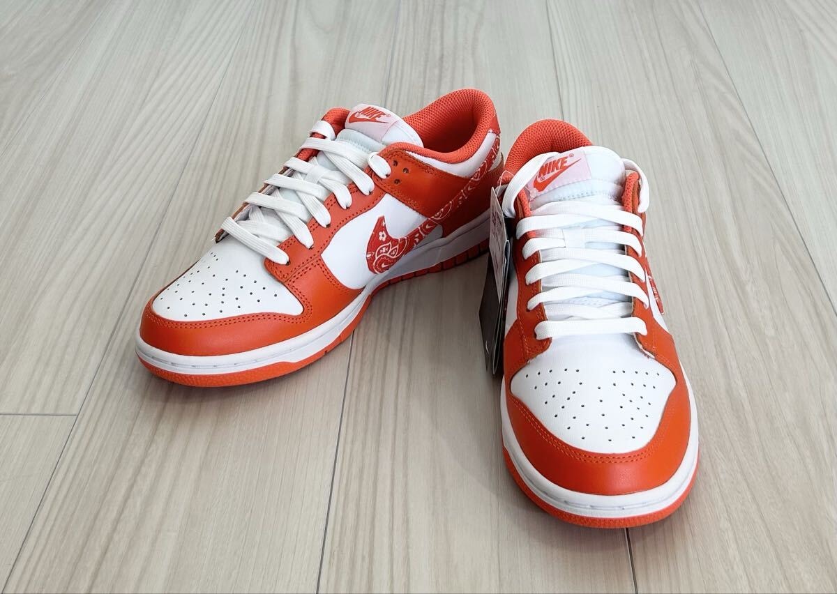 Nike Women's Dunk Low ESS Orange Paisley【26.5cm】