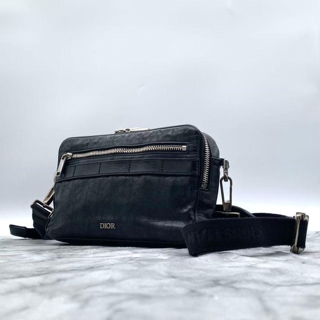 Chirstian Dior　ディオール　ショルダーバッグ　サファリ　オブリーグ　肩掛け　斜め掛け