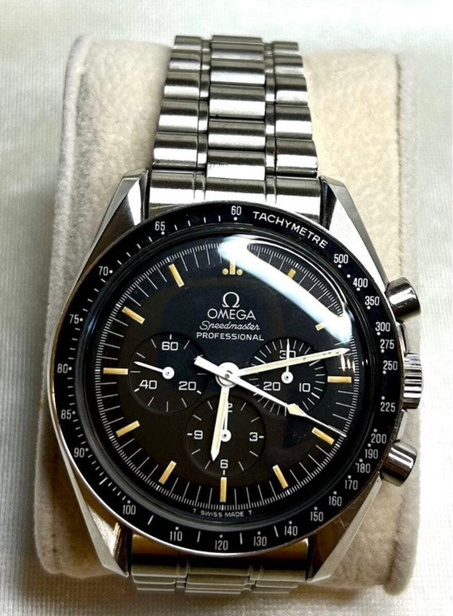 オメガ スピードマスター プロフェッショナル5TH手巻85年製48276623 中古、稼働品