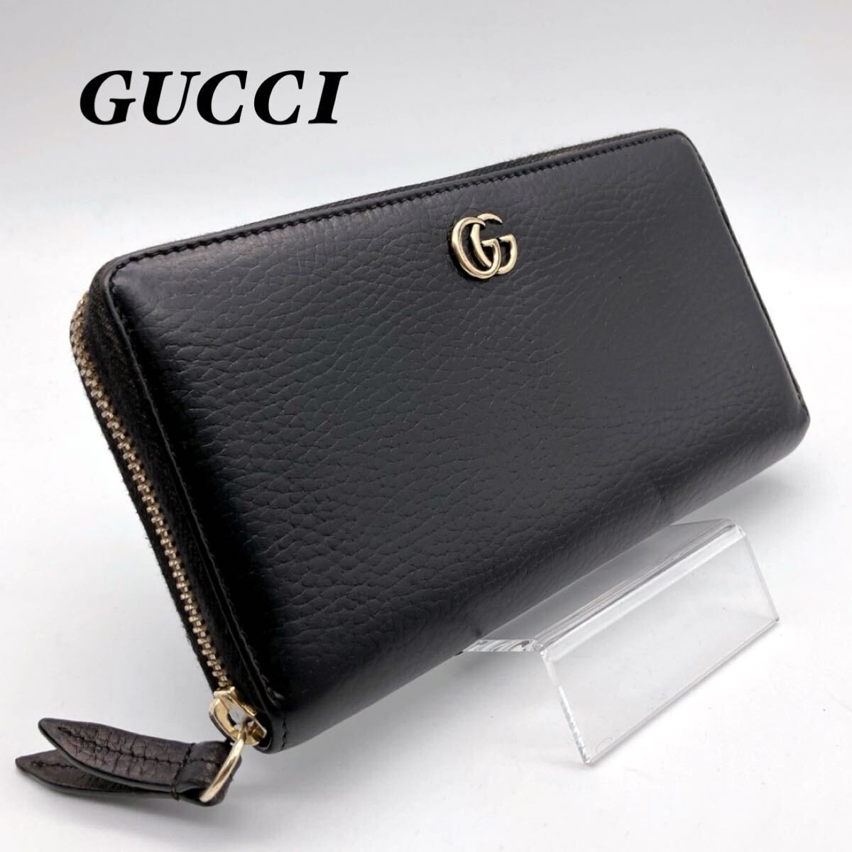 美品グッチ GUCCI 496342 GGスプリーム ナイトクーリエ ラウンド 