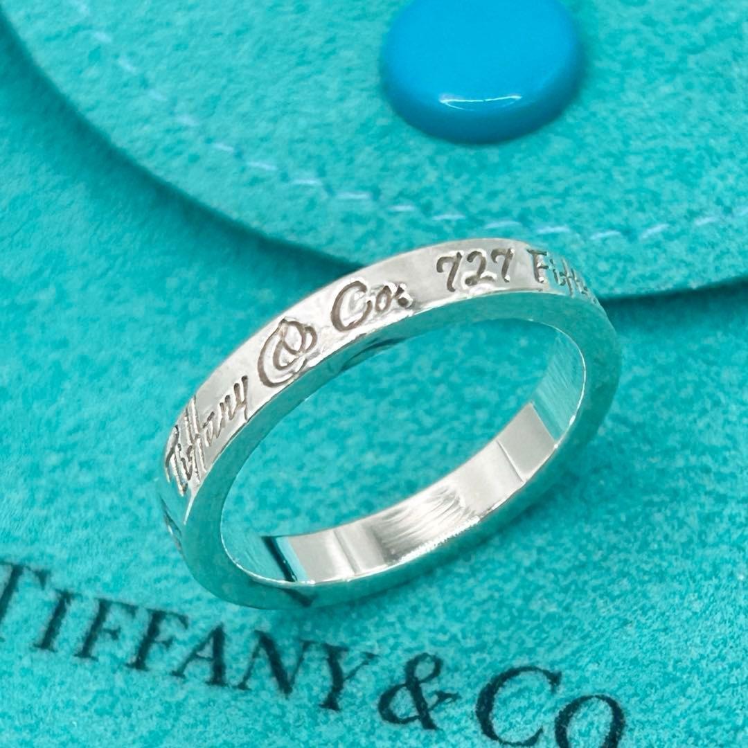 Tiffany&Co. ティファニー ノーツナロー ニューヨーク リング