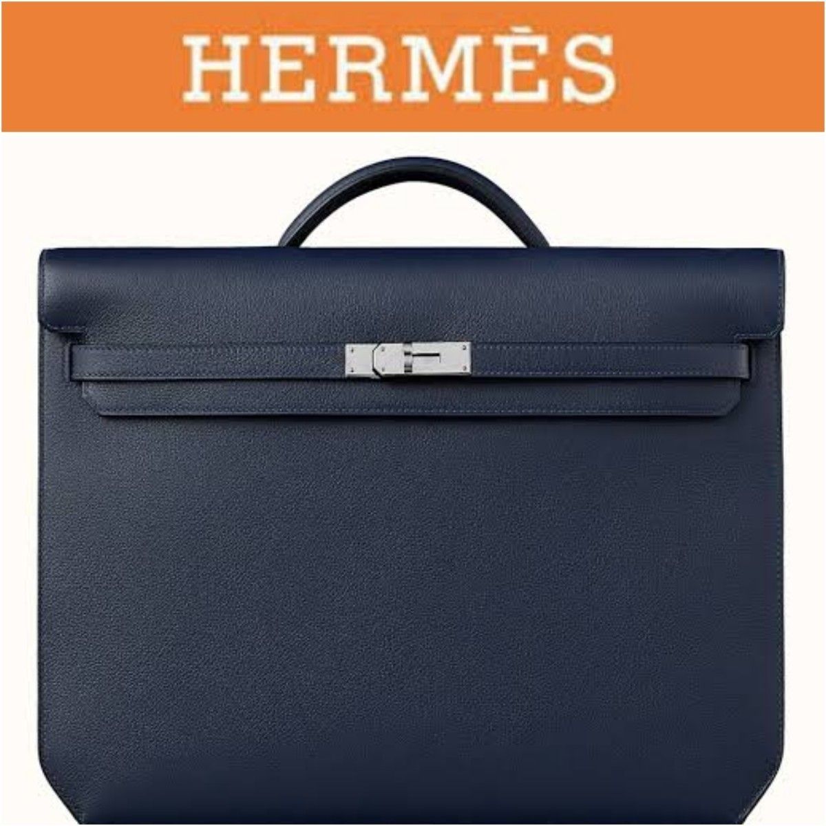 HERMES ケリーデペッシュ 36 トゴ Z刻印 青 ブルードブリュス ビジネスバッグ ブリーフケース エルメス サックアデペッシュ バーキン 40 35